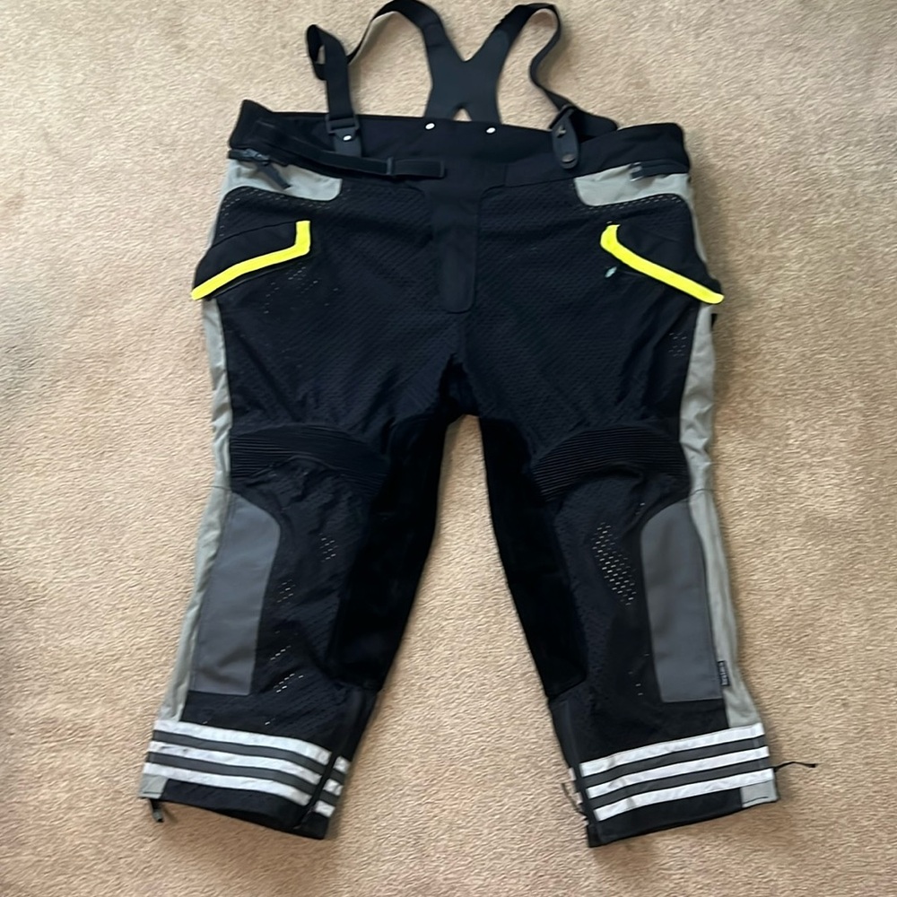 Big &Tall Men’s Motorcycle Pants w/suspenders